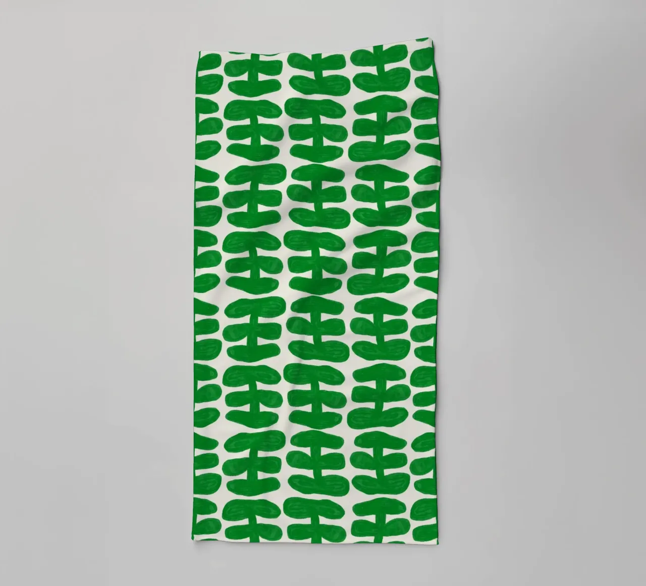 Repetitive pattern 56 towel by Little Dean