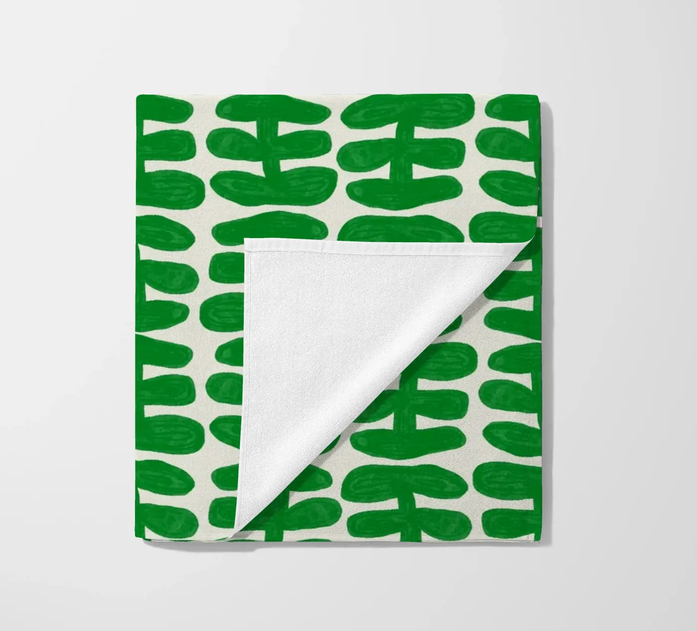 Herhalend patroon 56 strandhanddoek van Little Dean