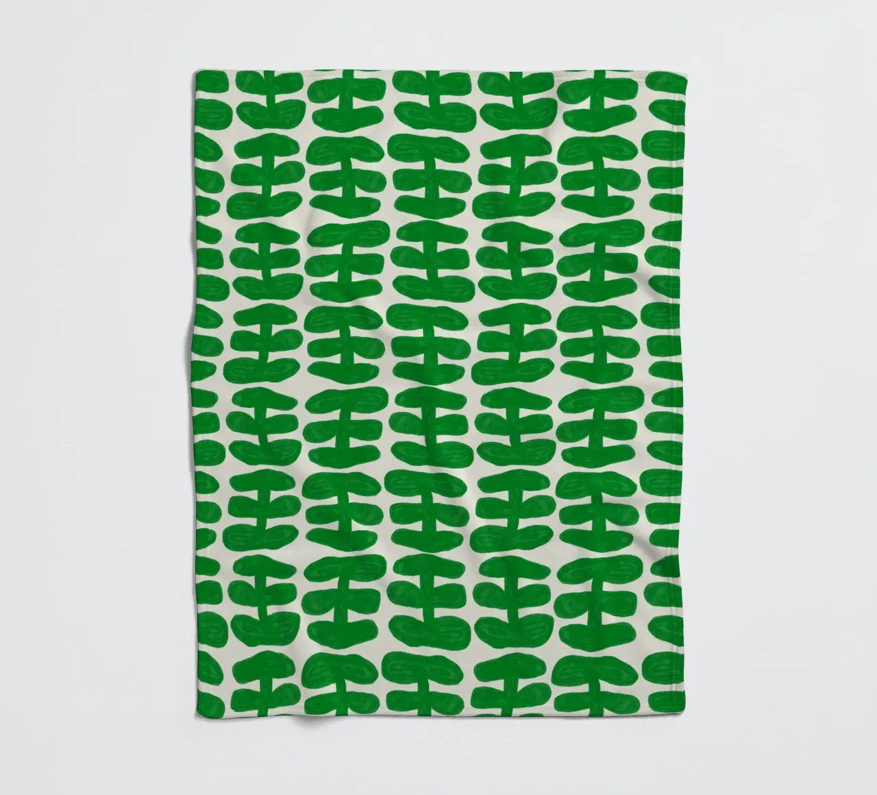 Repetitive pattern 56 fleece blanket by Little Dean