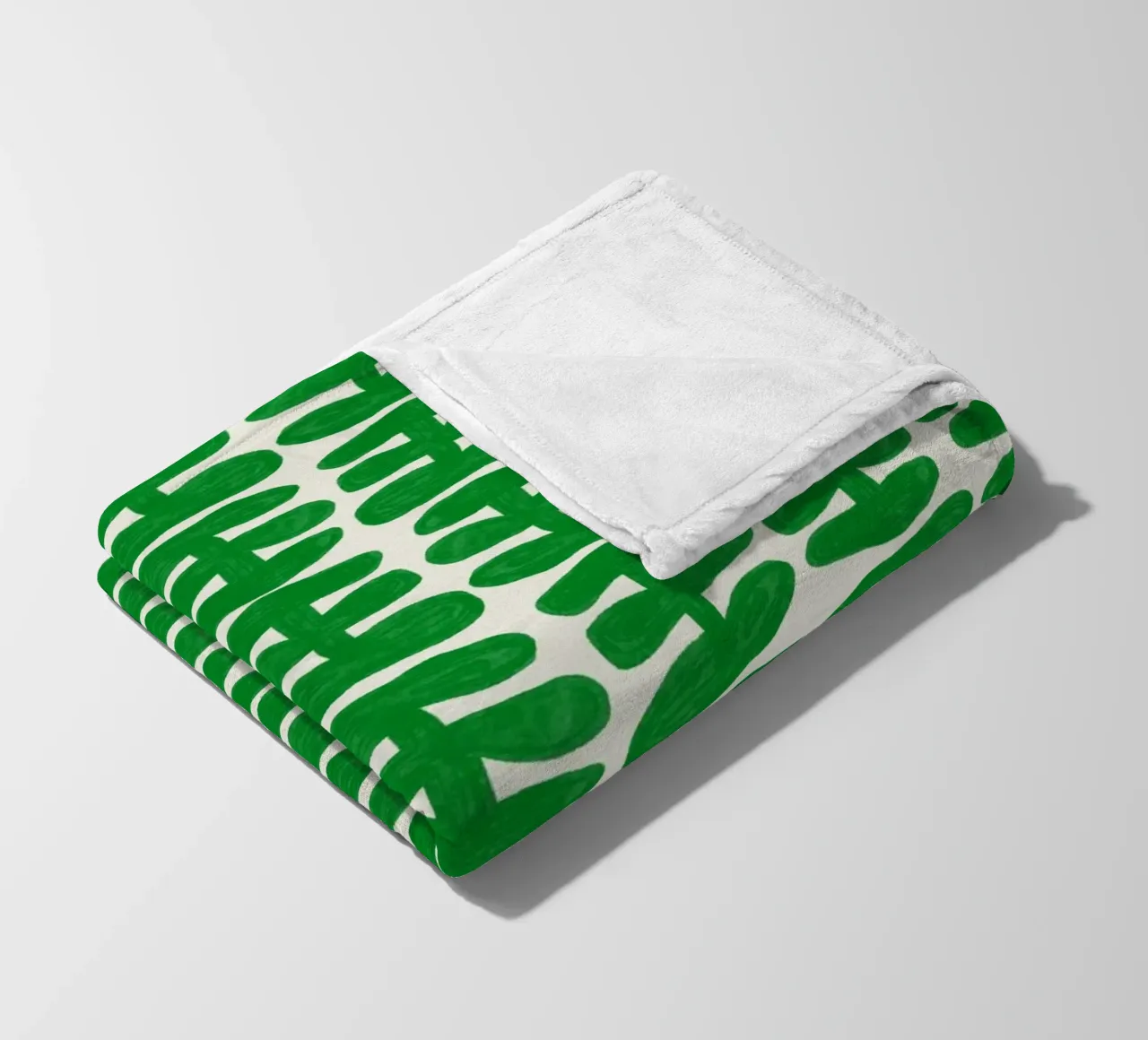 Repetitive pattern 56 fleece blanket by Little Dean