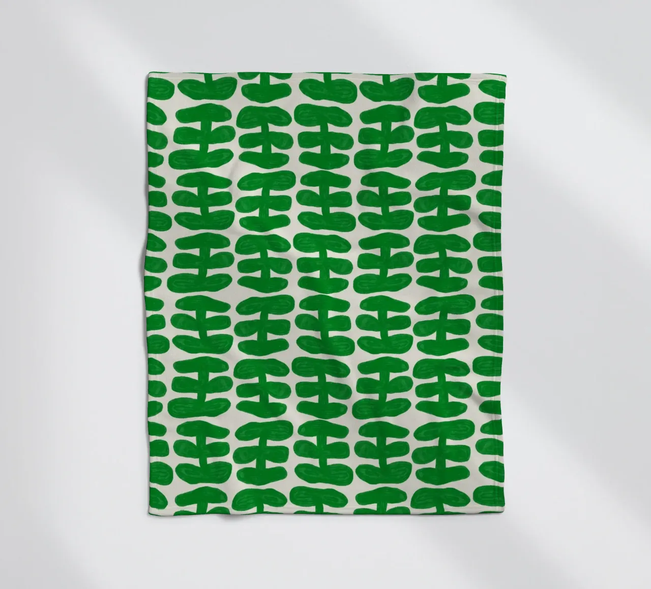 Repetitive pattern 56 fleece blanket by Little Dean