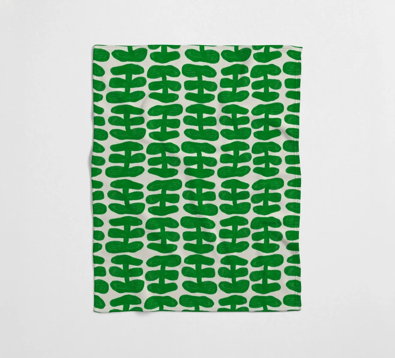 Repetitive pattern 56 fleece blanket by Little Dean