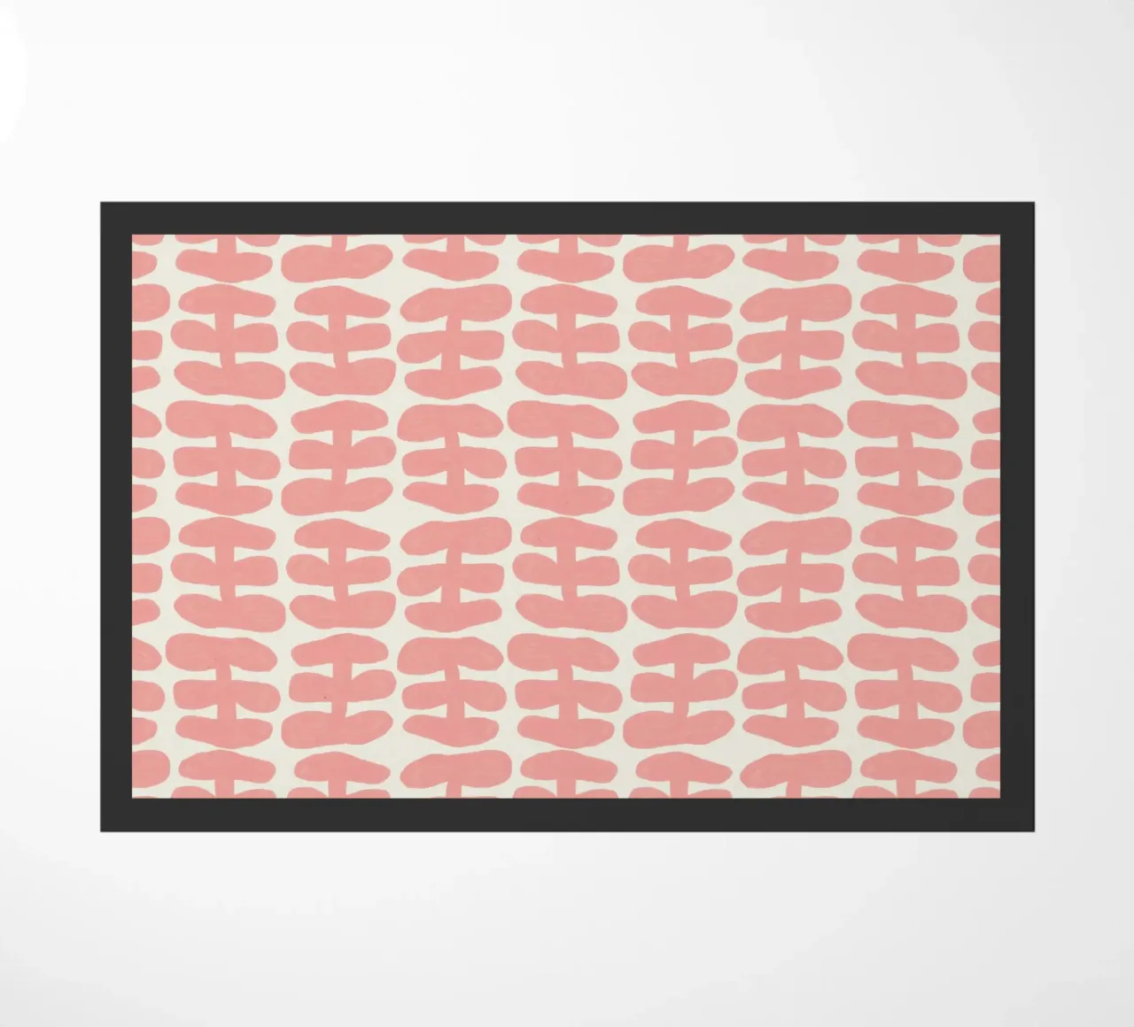 Repetitive pattern 57 doormat by Little Dean