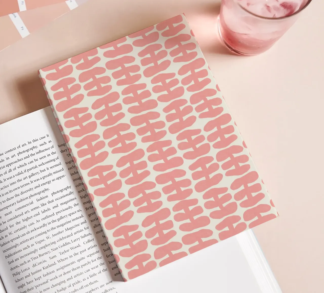 Repetitive pattern 57 notebook by Little Dean