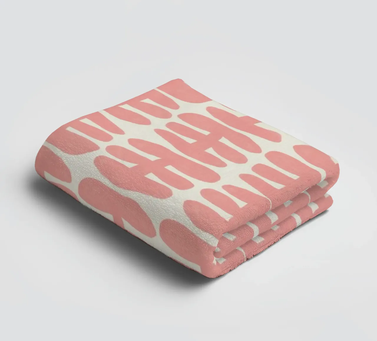 Repetitive pattern 57 towel by Little Dean