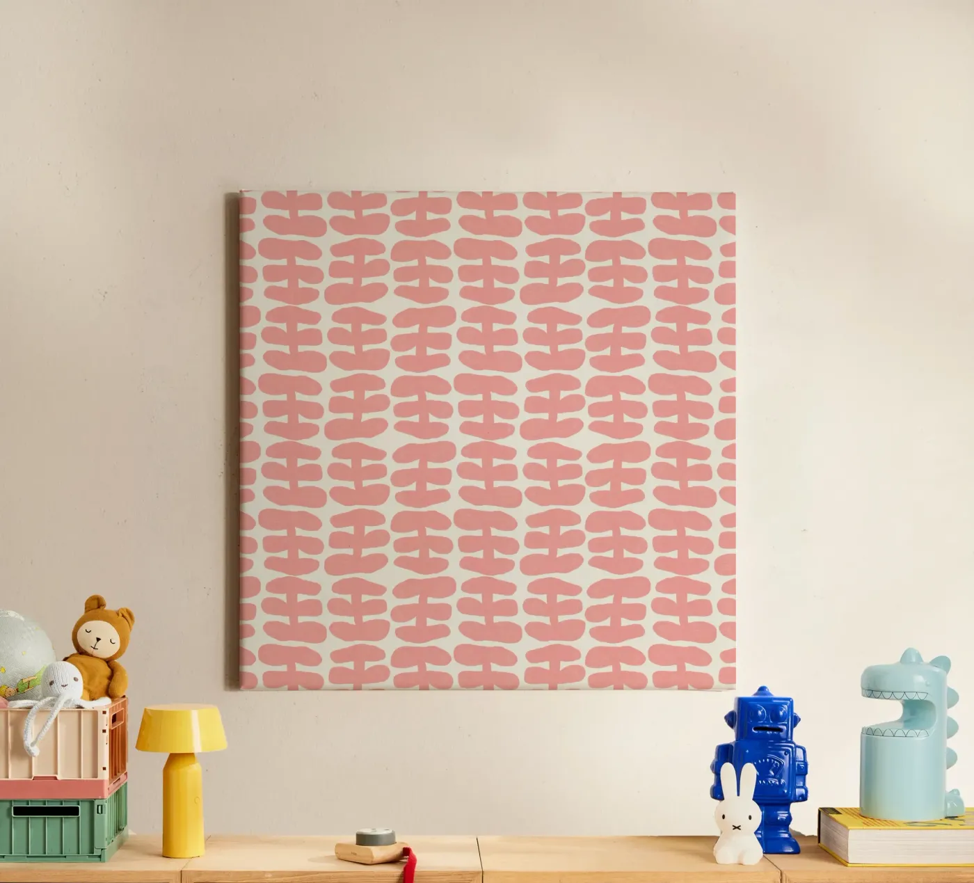 Repetitive pattern 57 canvas by Little Dean