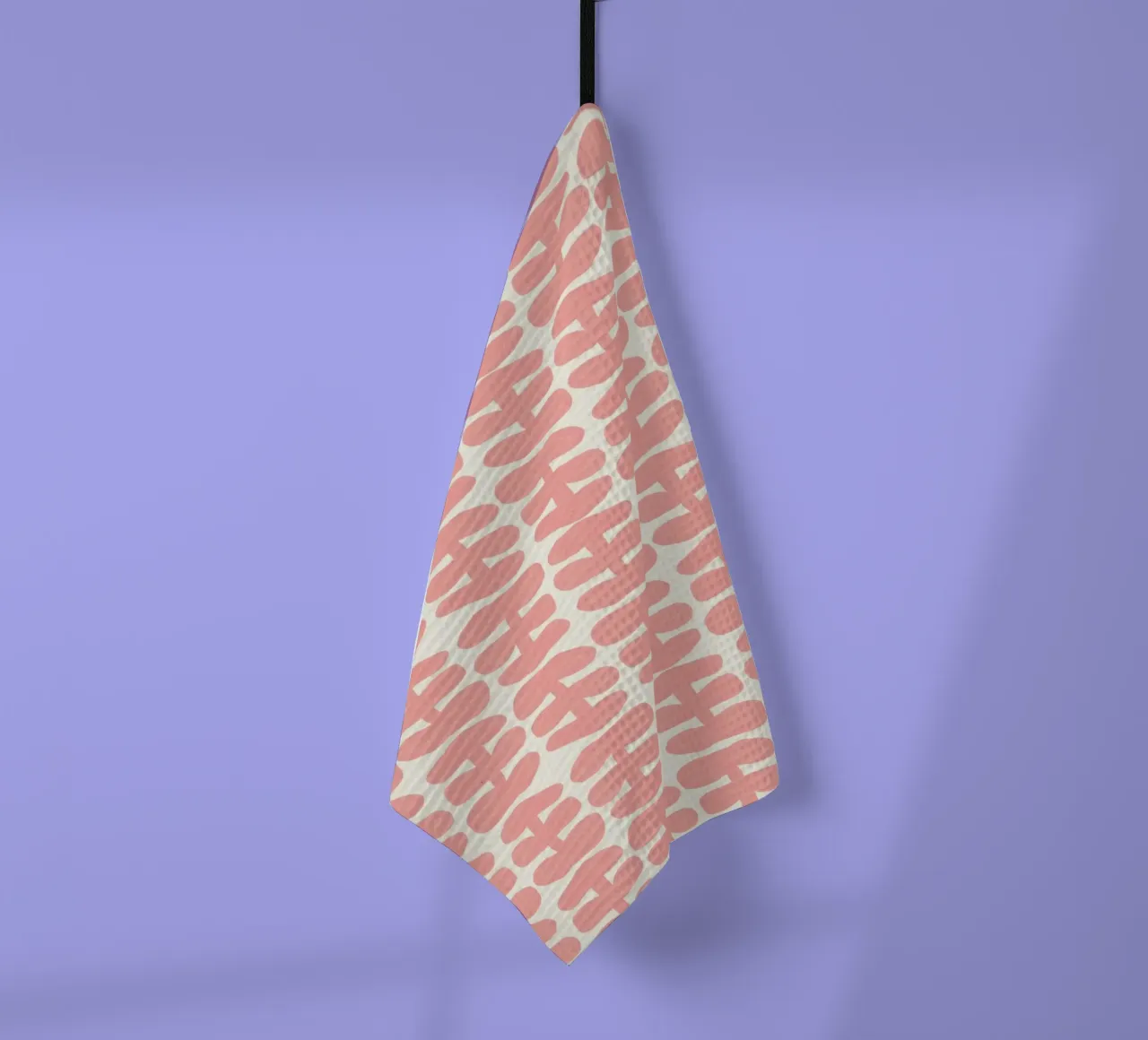Repetitive pattern 57 tea towel by Little Dean