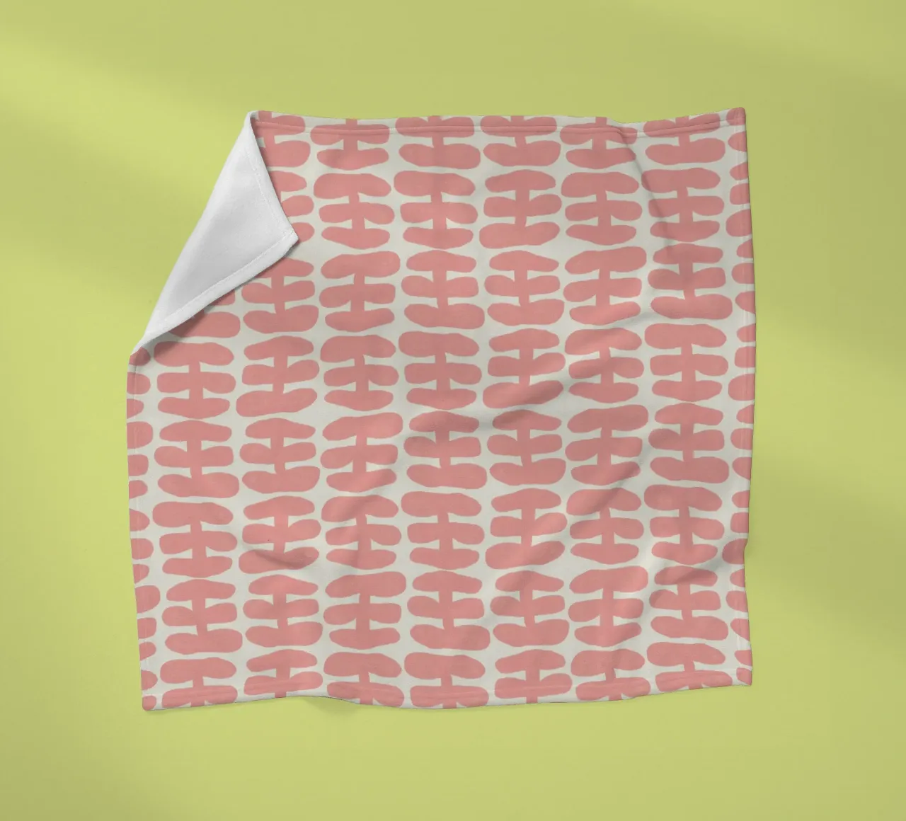 Repetitive pattern 57 fleece blanket by Little Dean