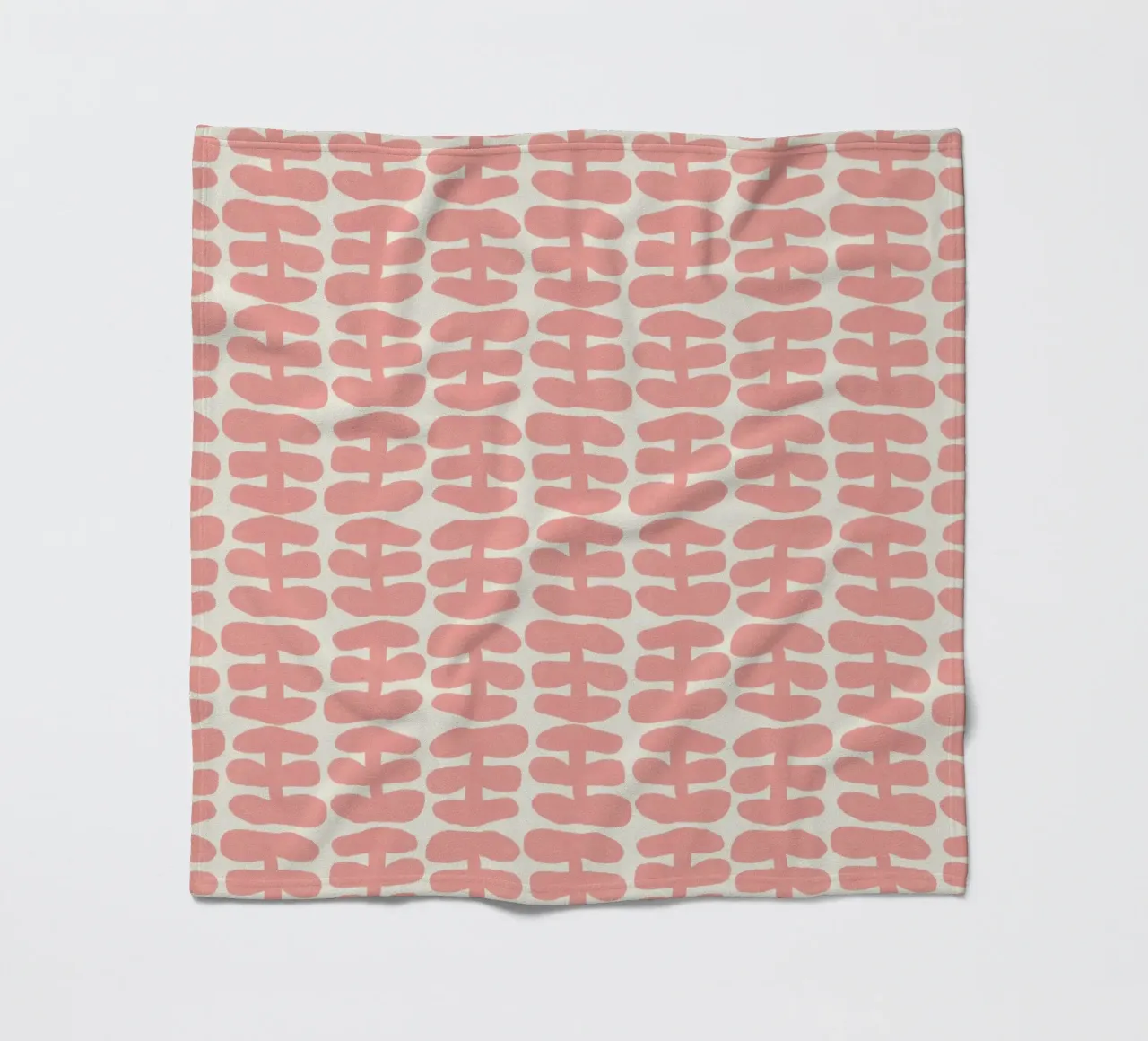 Repetitive pattern 57 fleece blanket by Little Dean