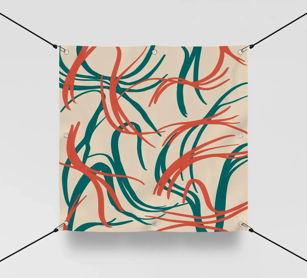 Design fluido 05 telo in pvc da Little Dean