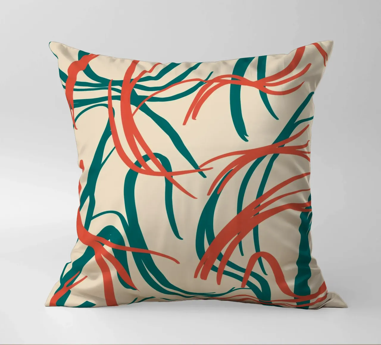 Fluid design 05 decorative cushion by Little Dean