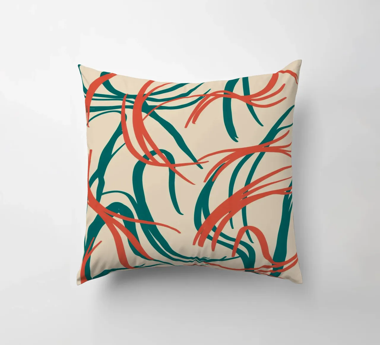 Fluid design 05 decorative cushion by Little Dean