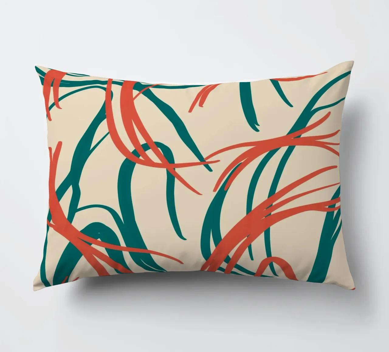 Fluid design 05 decorative cushion by Little Dean