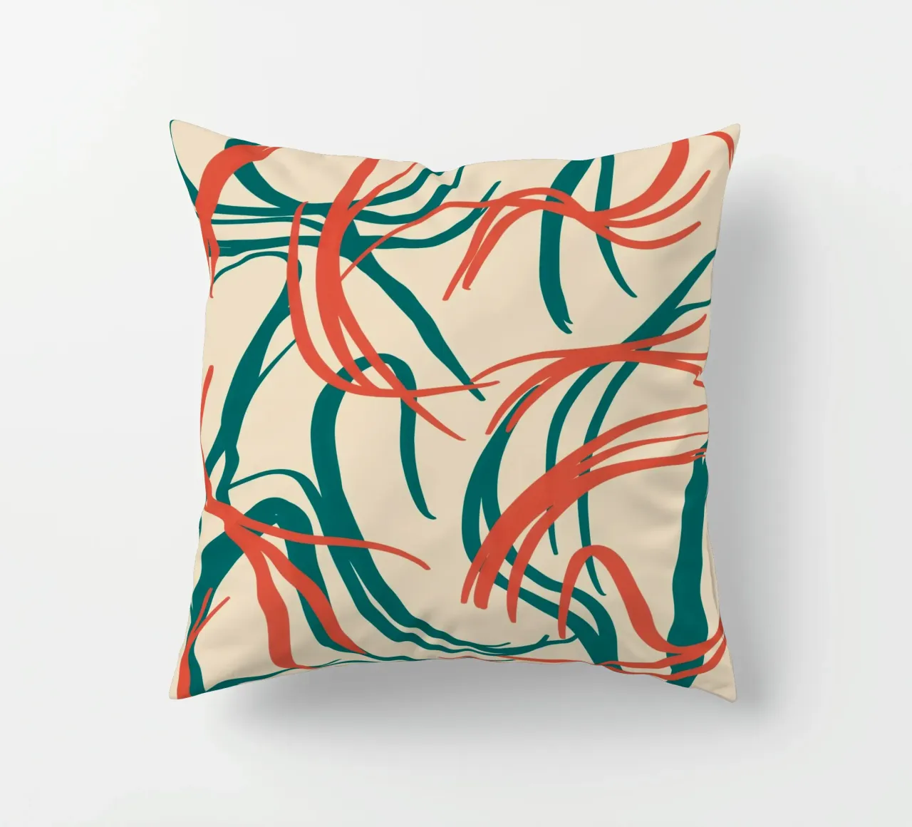 Fluid design 05 decorative cushion by Little Dean