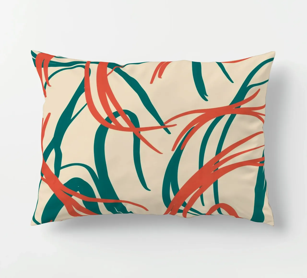 Fluid design 05 decorative cushion by Little Dean