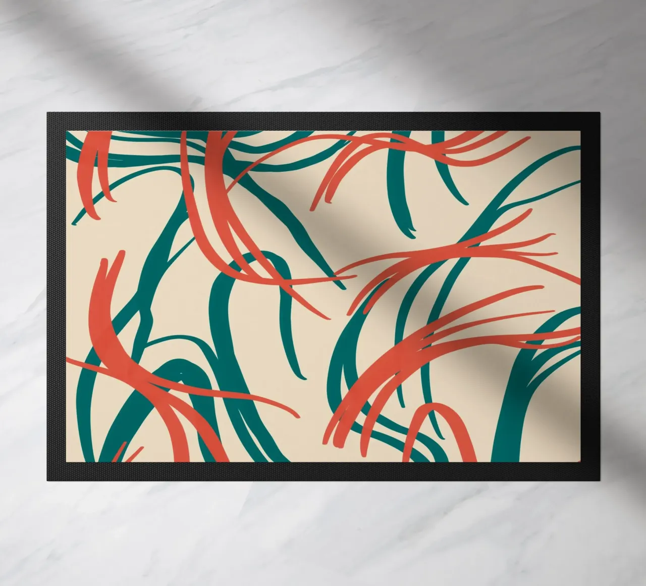 Fluid design 05 doormat by Little Dean
