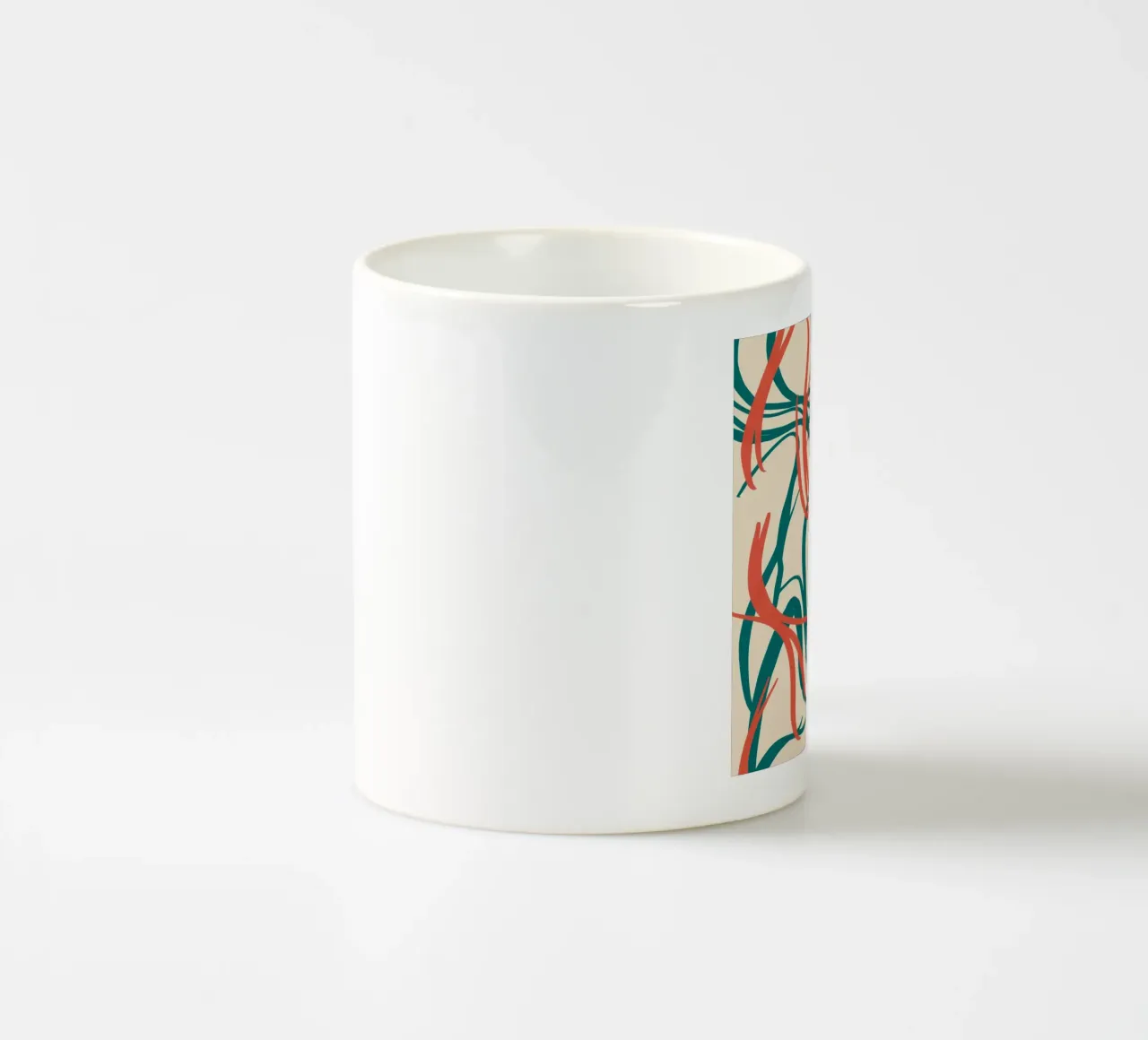 Design fluido 05 tazza in ceramica da Little Dean