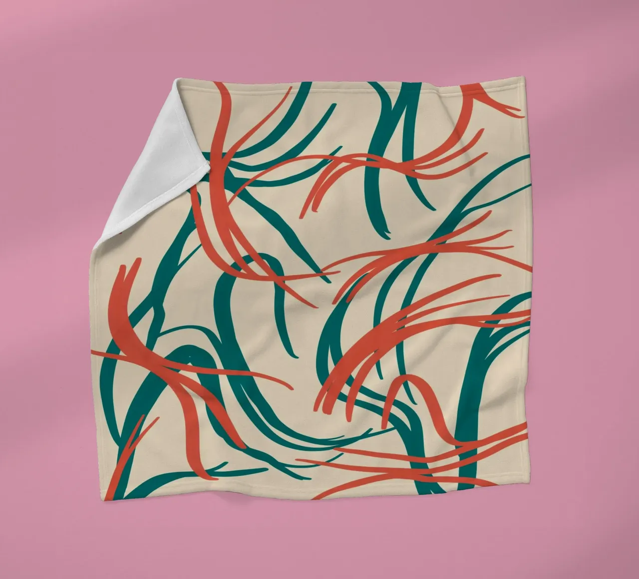 Design fluido 05 coperta in pile da Little Dean