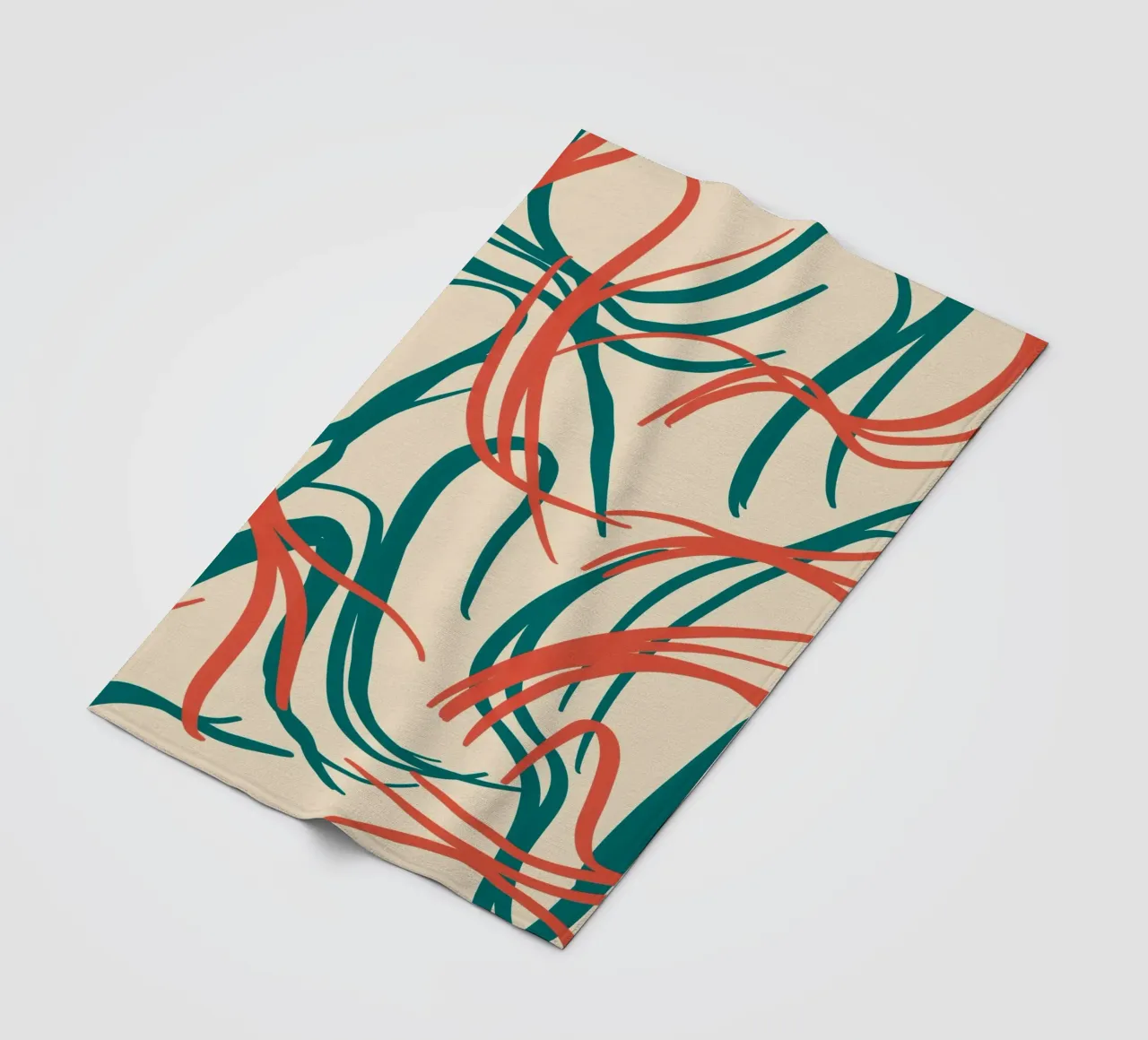 Design fluido 05 coperta in pile da Little Dean