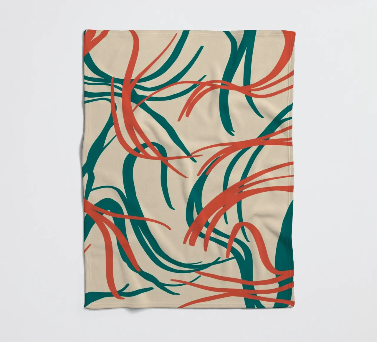Design fluido 05 coperta in pile da Little Dean
