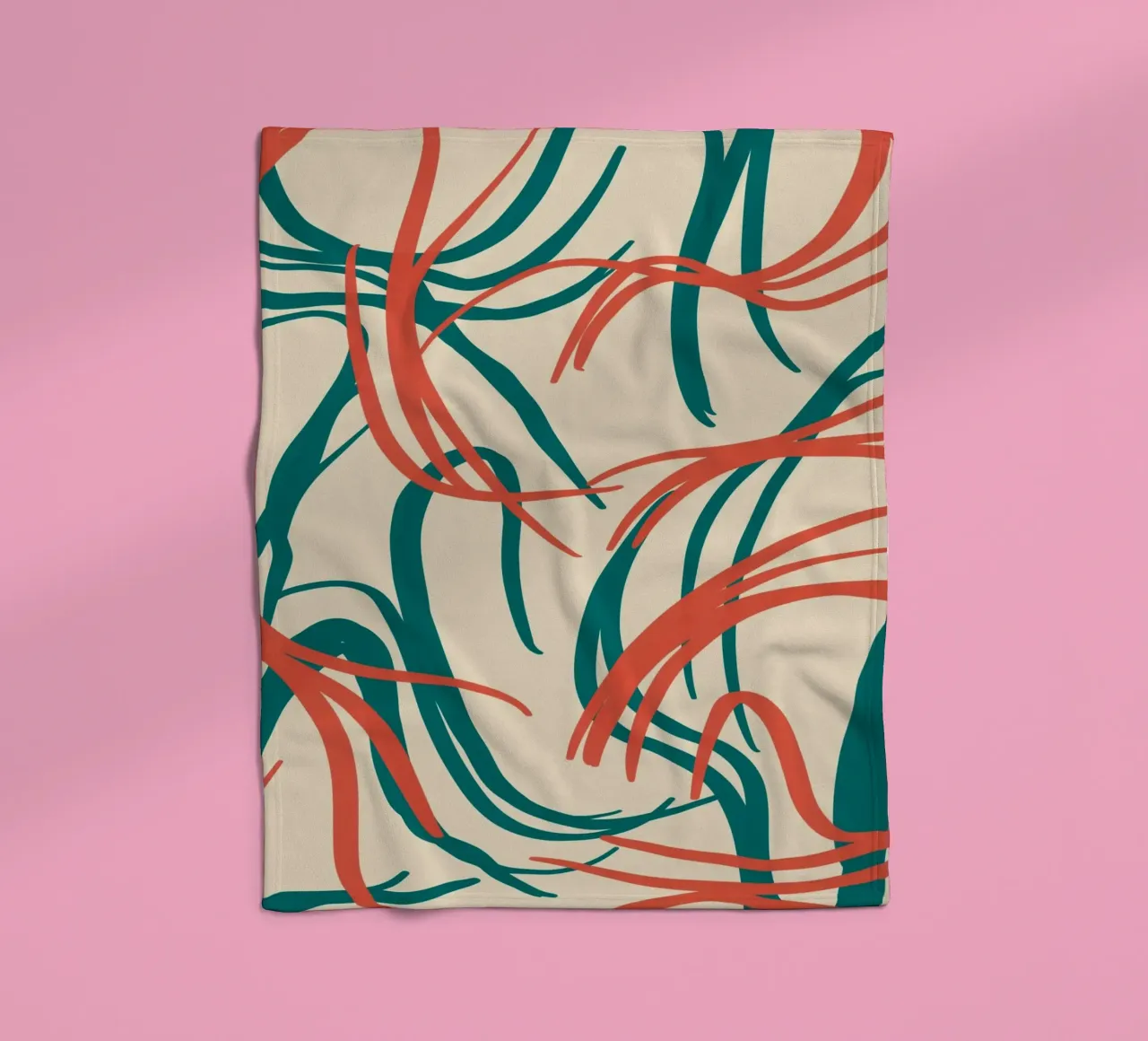 Design fluido 05 coperta in pile da Little Dean