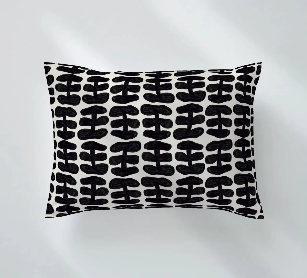 Repetitive pattern 58 decorative cushion by Little Dean