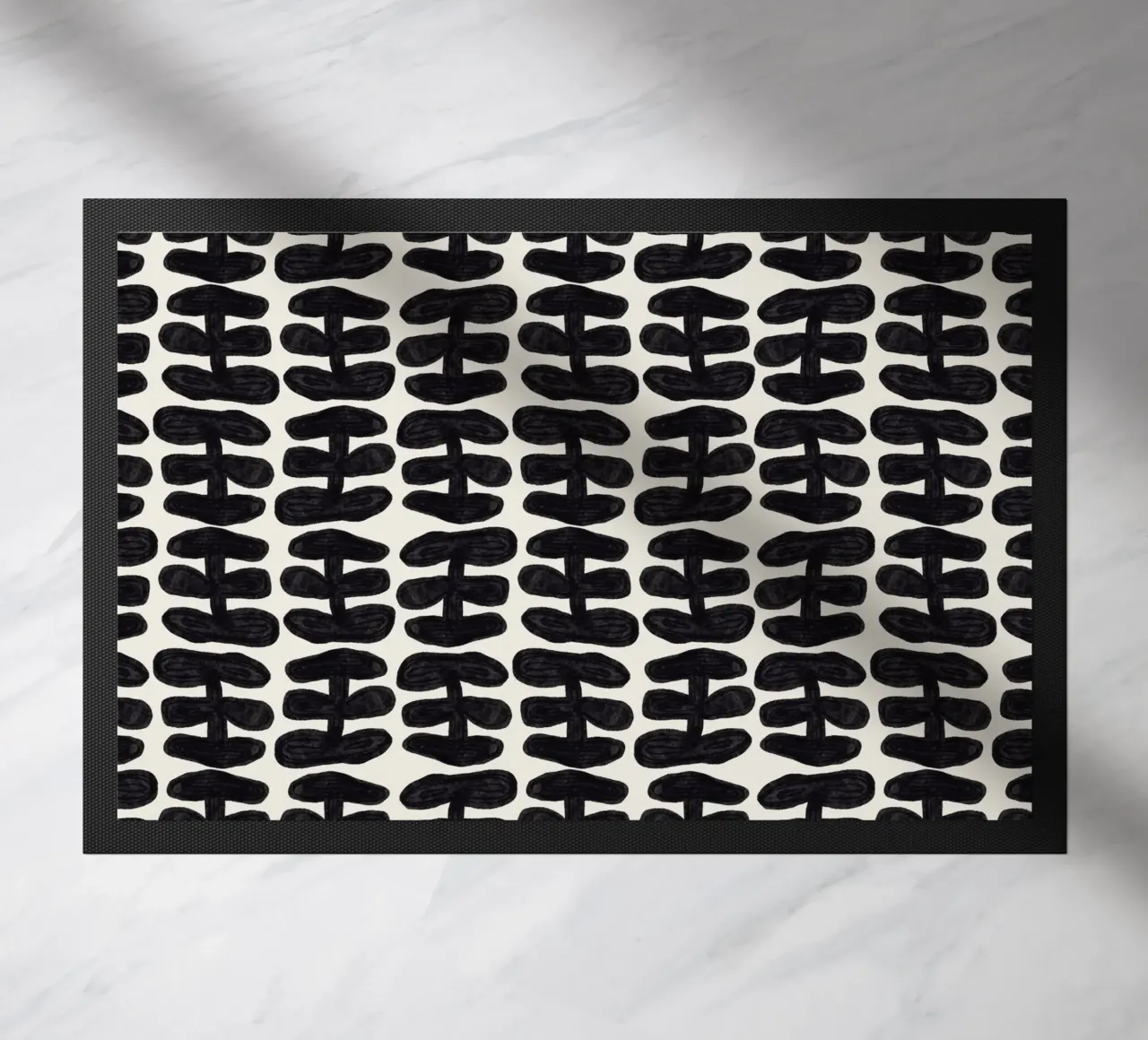 Repetitive pattern 58 doormat by Little Dean