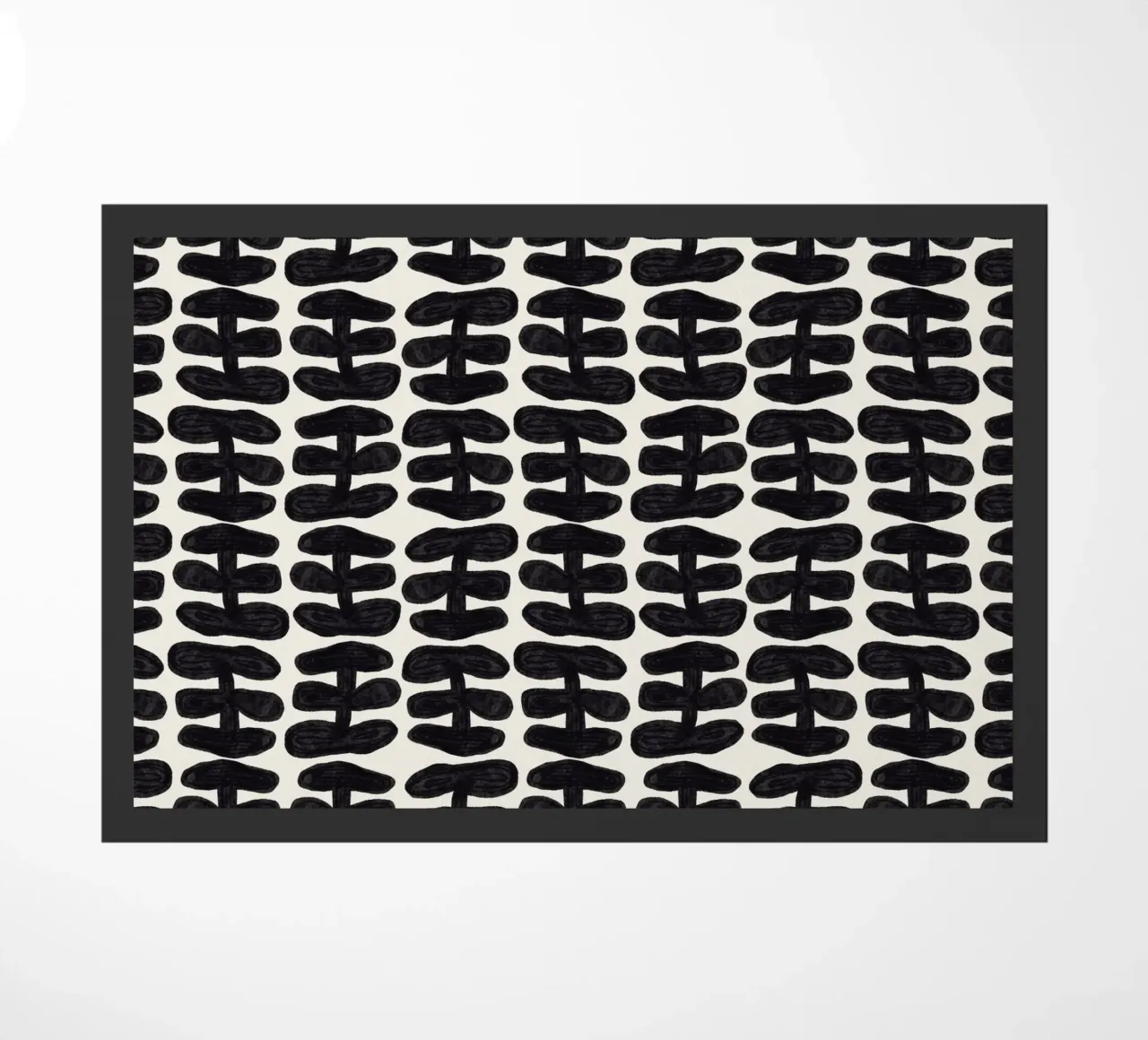 Repetitive pattern 58 doormat by Little Dean