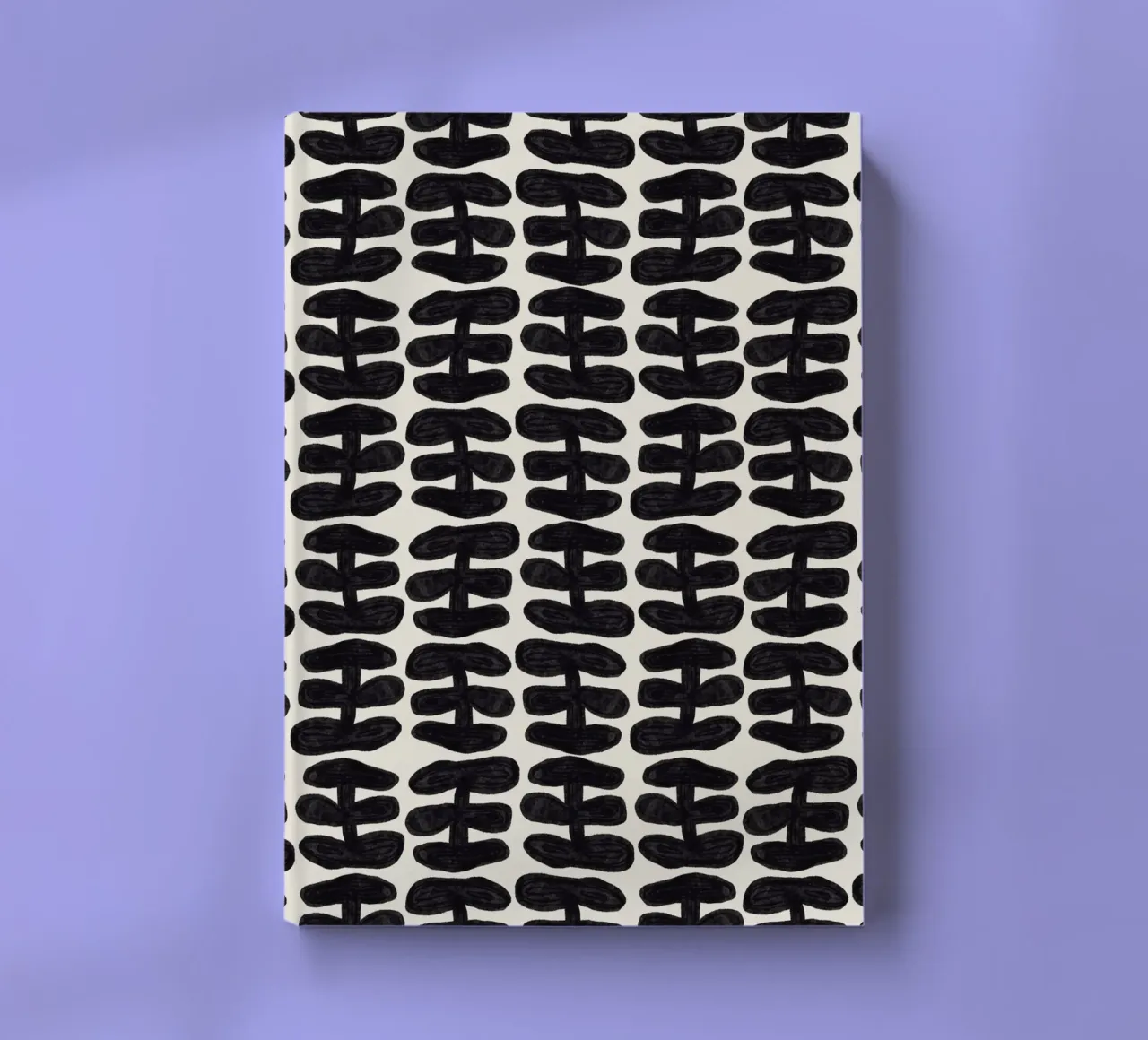 Repetitive pattern 58 notebook by Little Dean