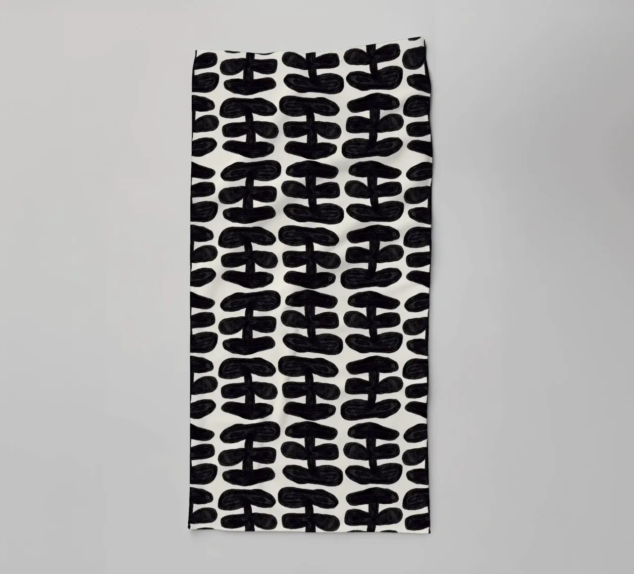 Repetitive pattern 58 towel by Little Dean
