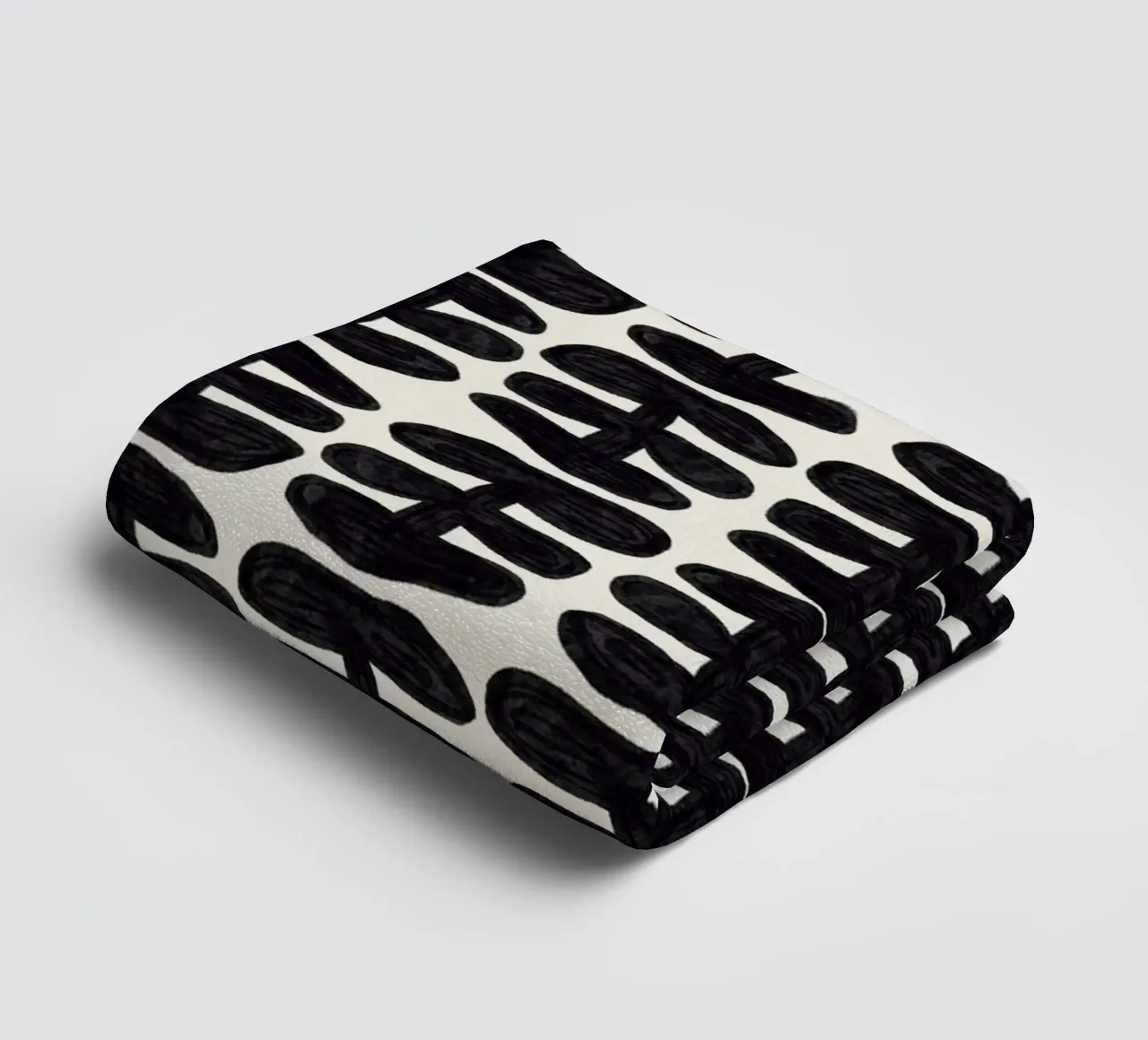 Repetitive pattern 58 towel by Little Dean