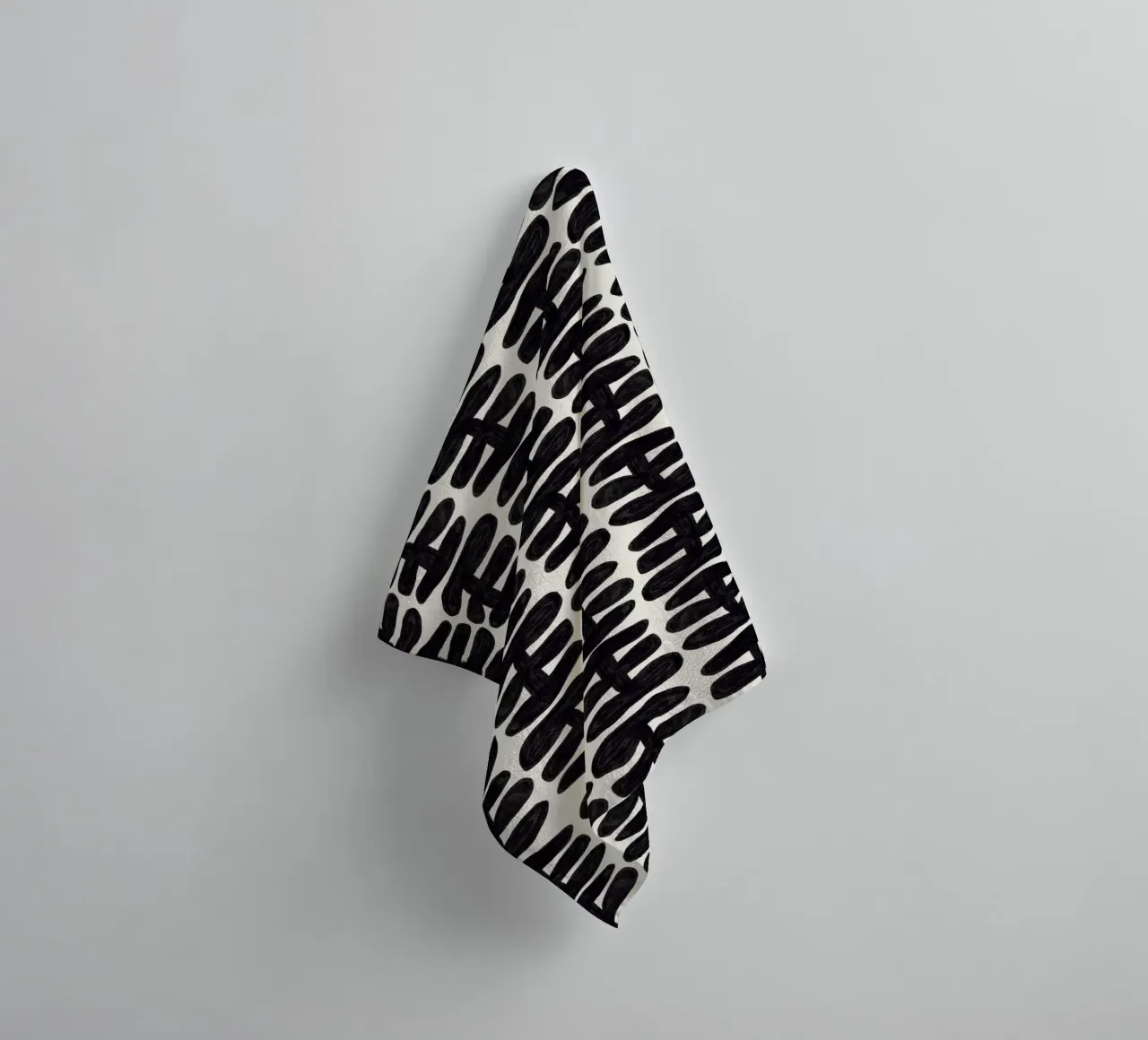 Repetitive pattern 58 towel by Little Dean