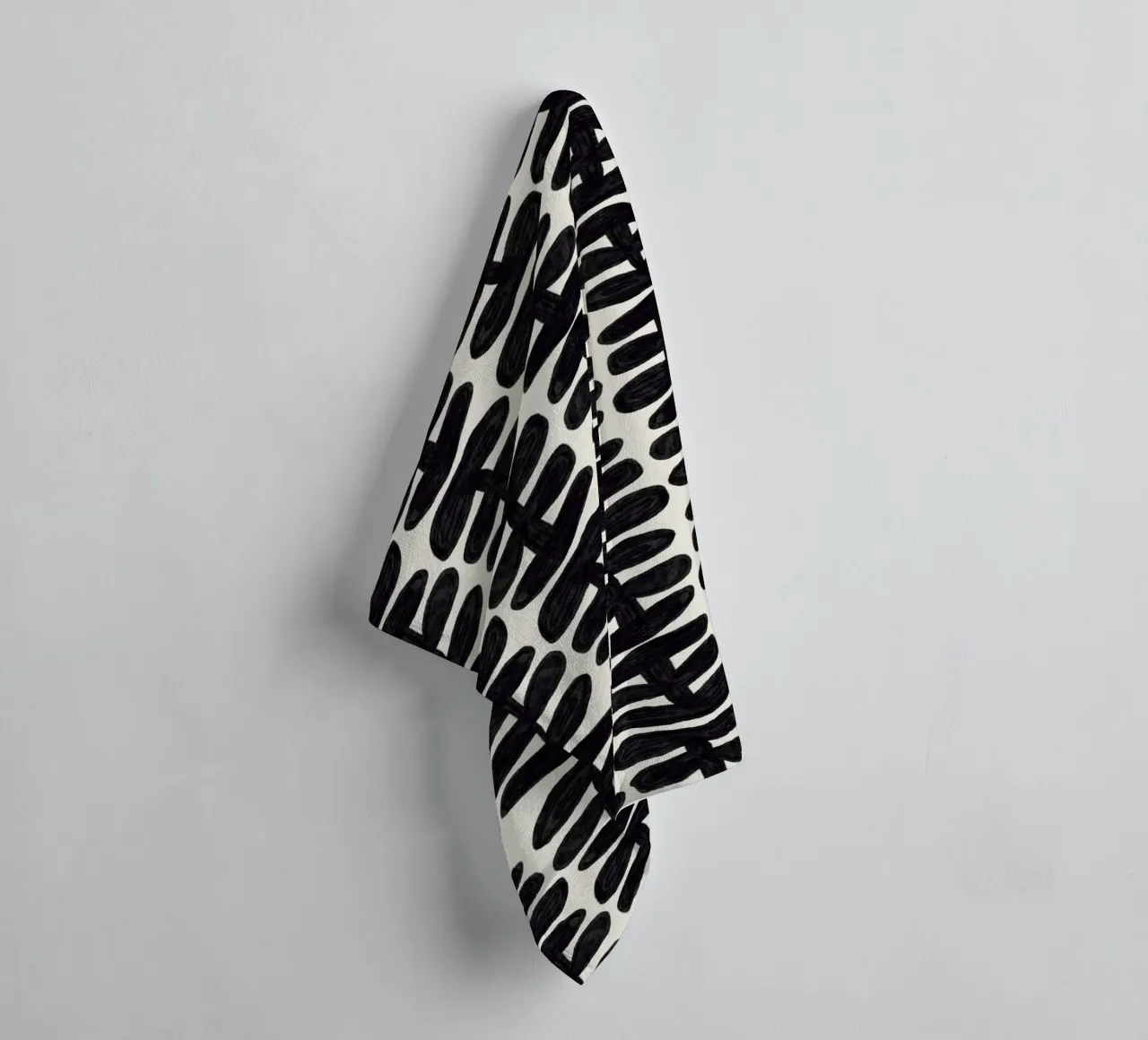 Repetitive pattern 58 towel by Little Dean