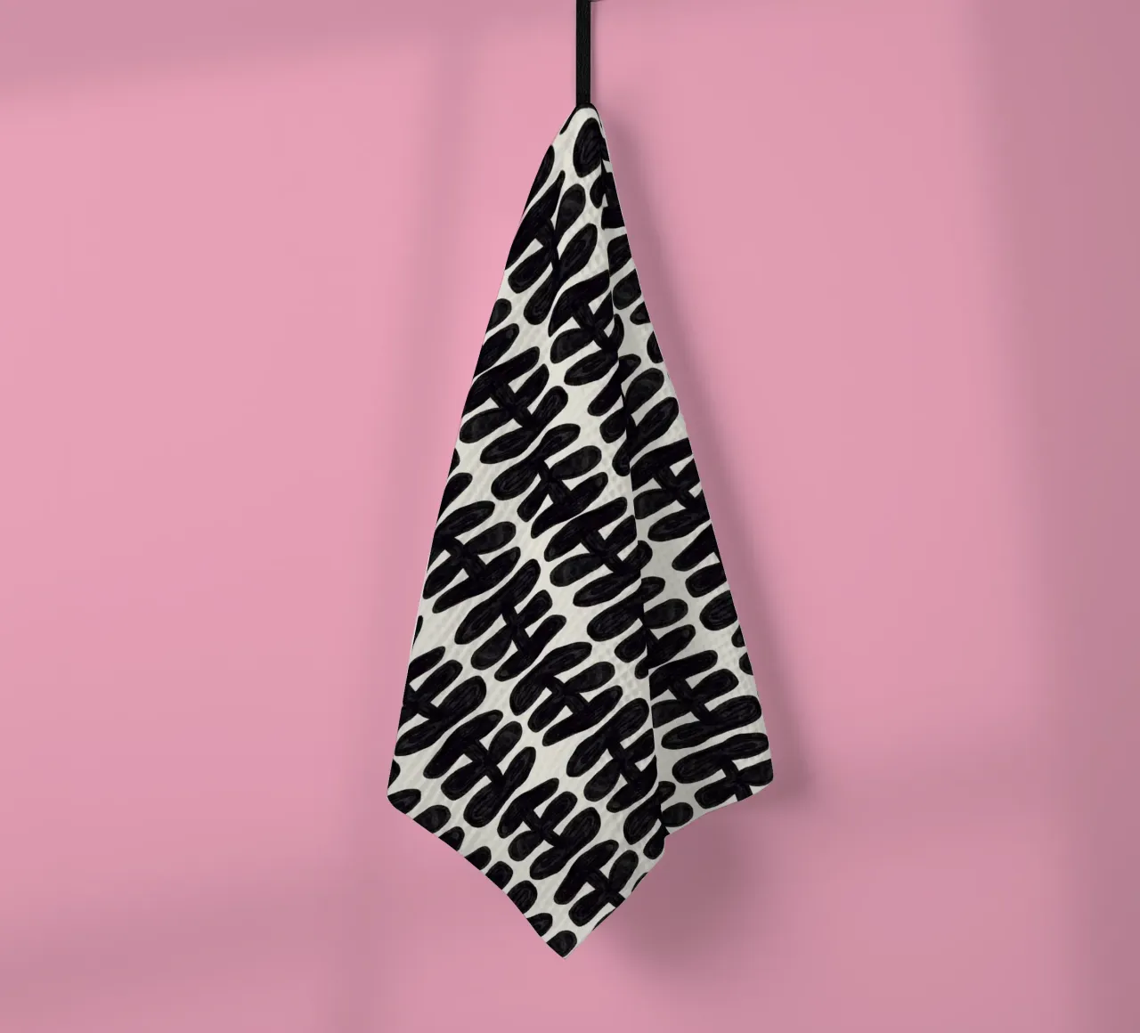 Repetitive pattern 58 tea towel by Little Dean