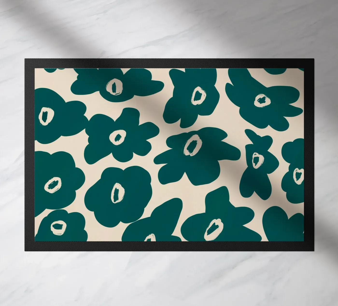 Botanical pattern 02 paillasson de Little Dean