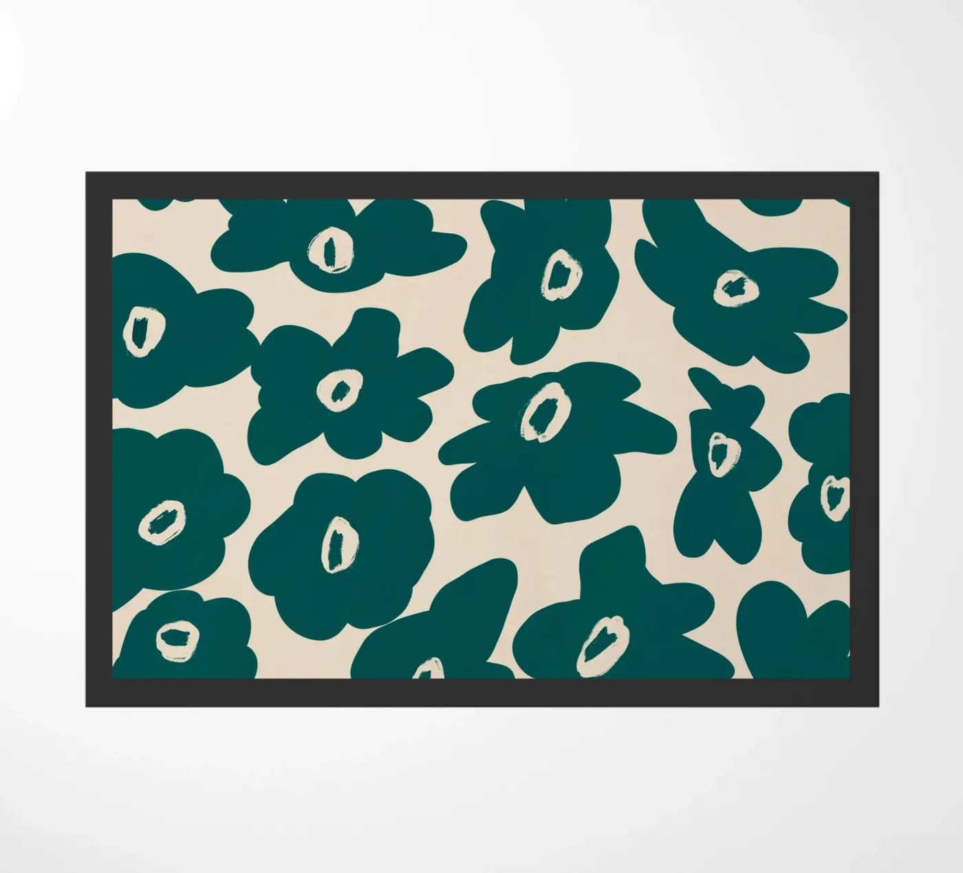 Botanical pattern 02 paillasson de Little Dean