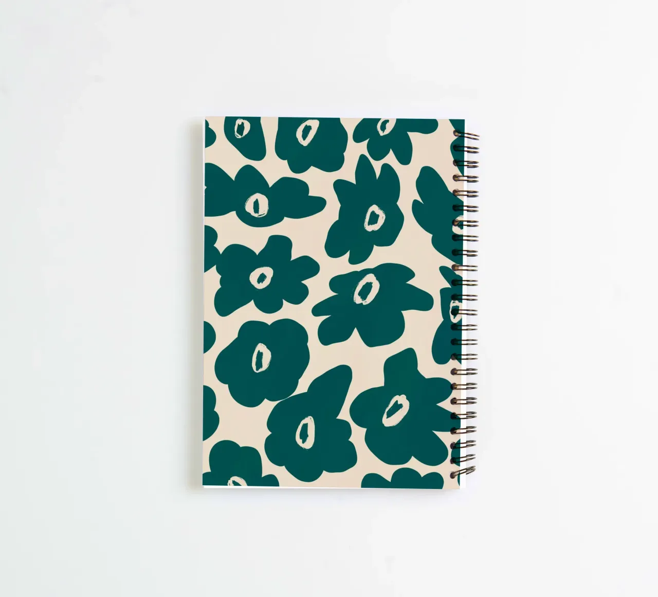Botanical pattern 02 spiral notebook by Little Dean