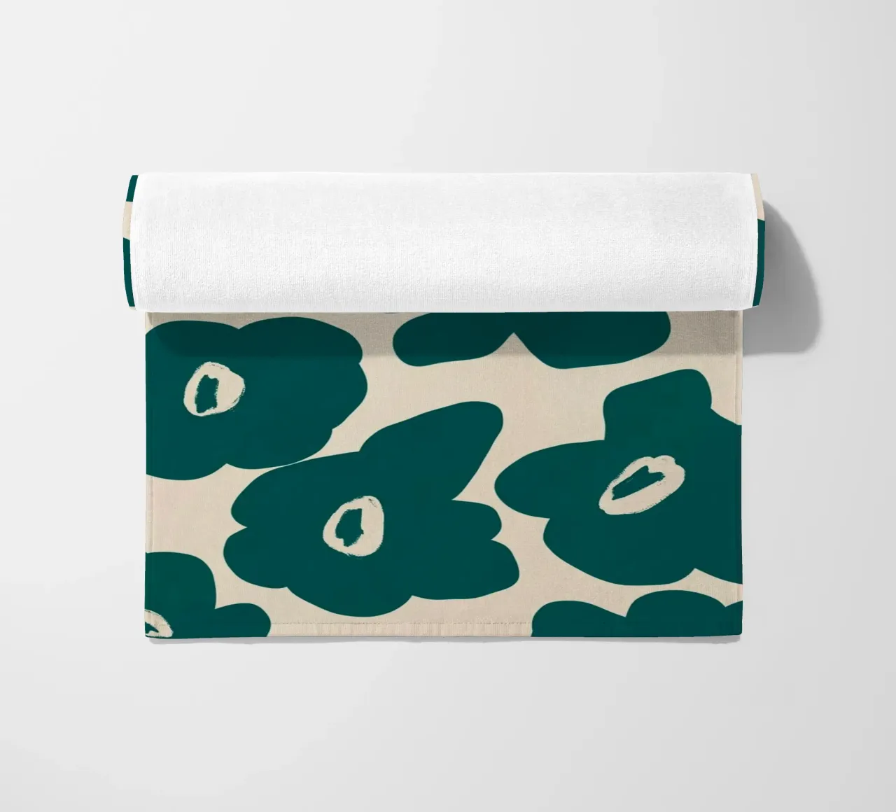 Motivo botanico 02 telo mare da Little Dean