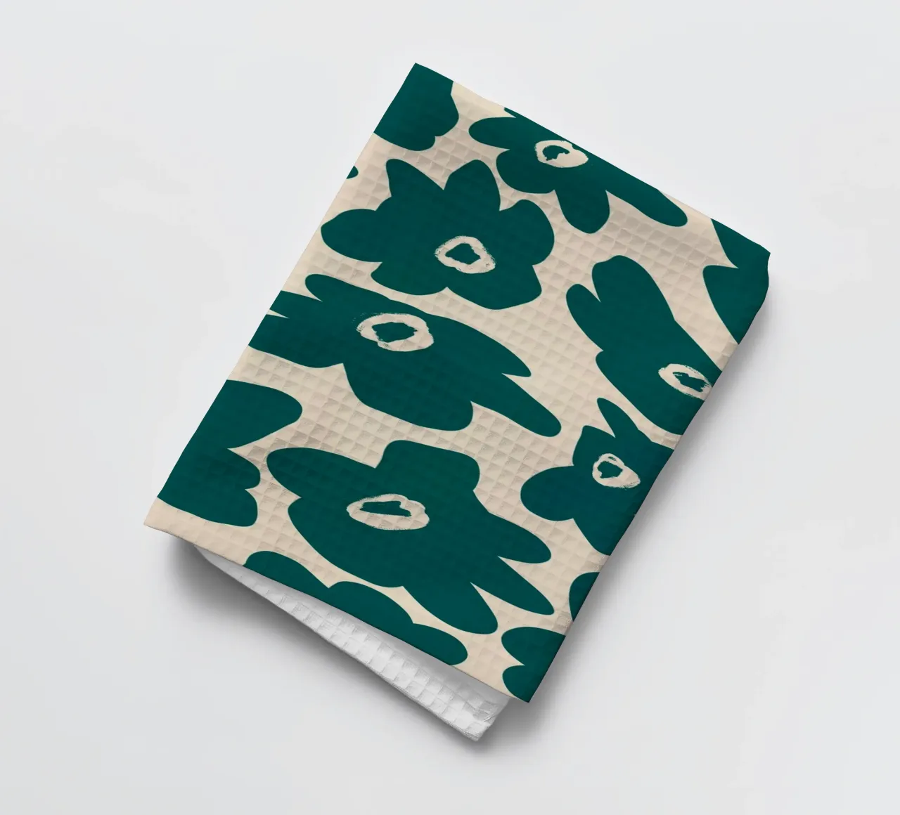 Botanical pattern 02 tea towel by Little Dean
