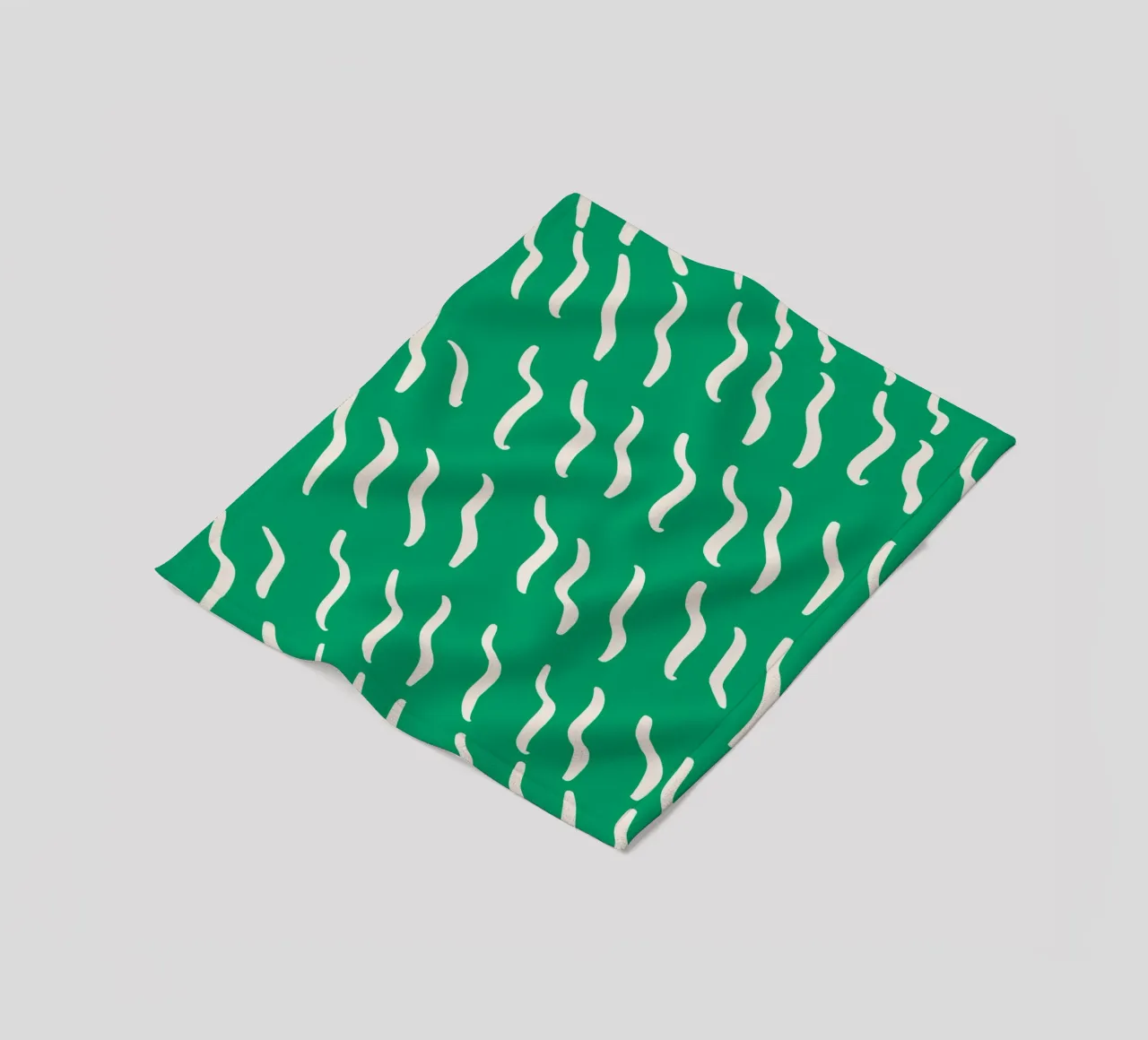 Ripple pattern fleece blanket by Little Dean