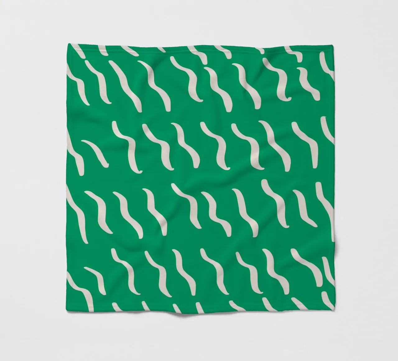 Ripple pattern fleece blanket by Little Dean