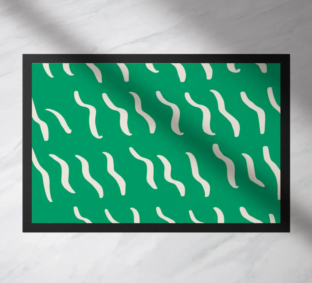 Ripple pattern doormat by Little Dean