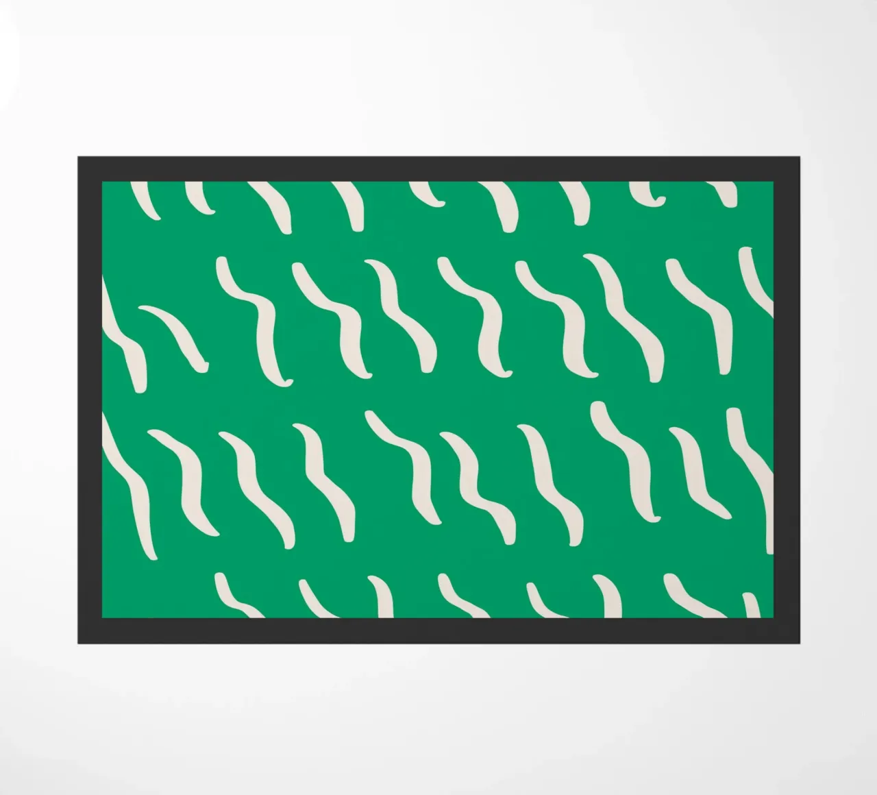 Ripple pattern doormat by Little Dean