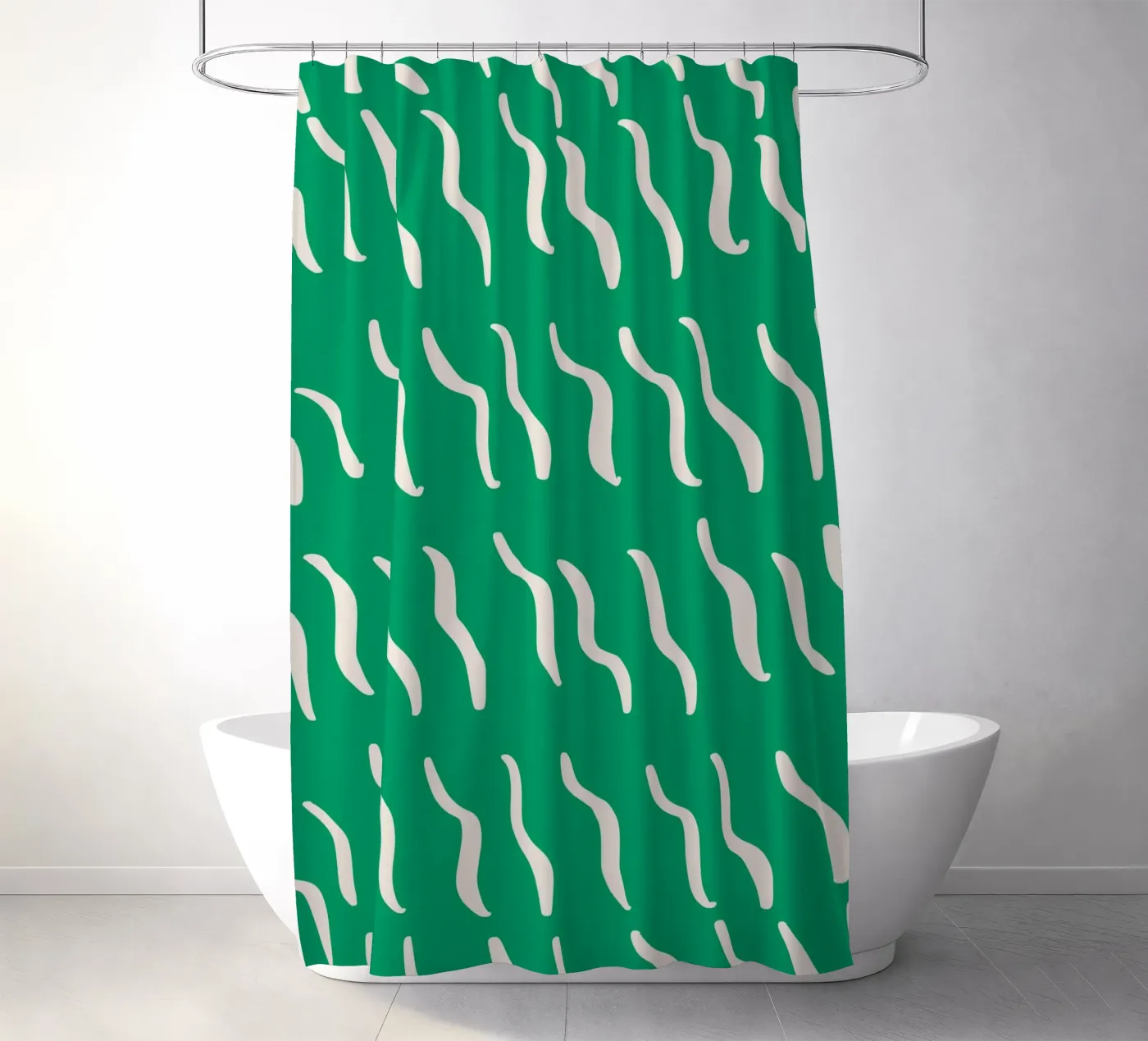 Ripple pattern douchegordijn van Little Dean