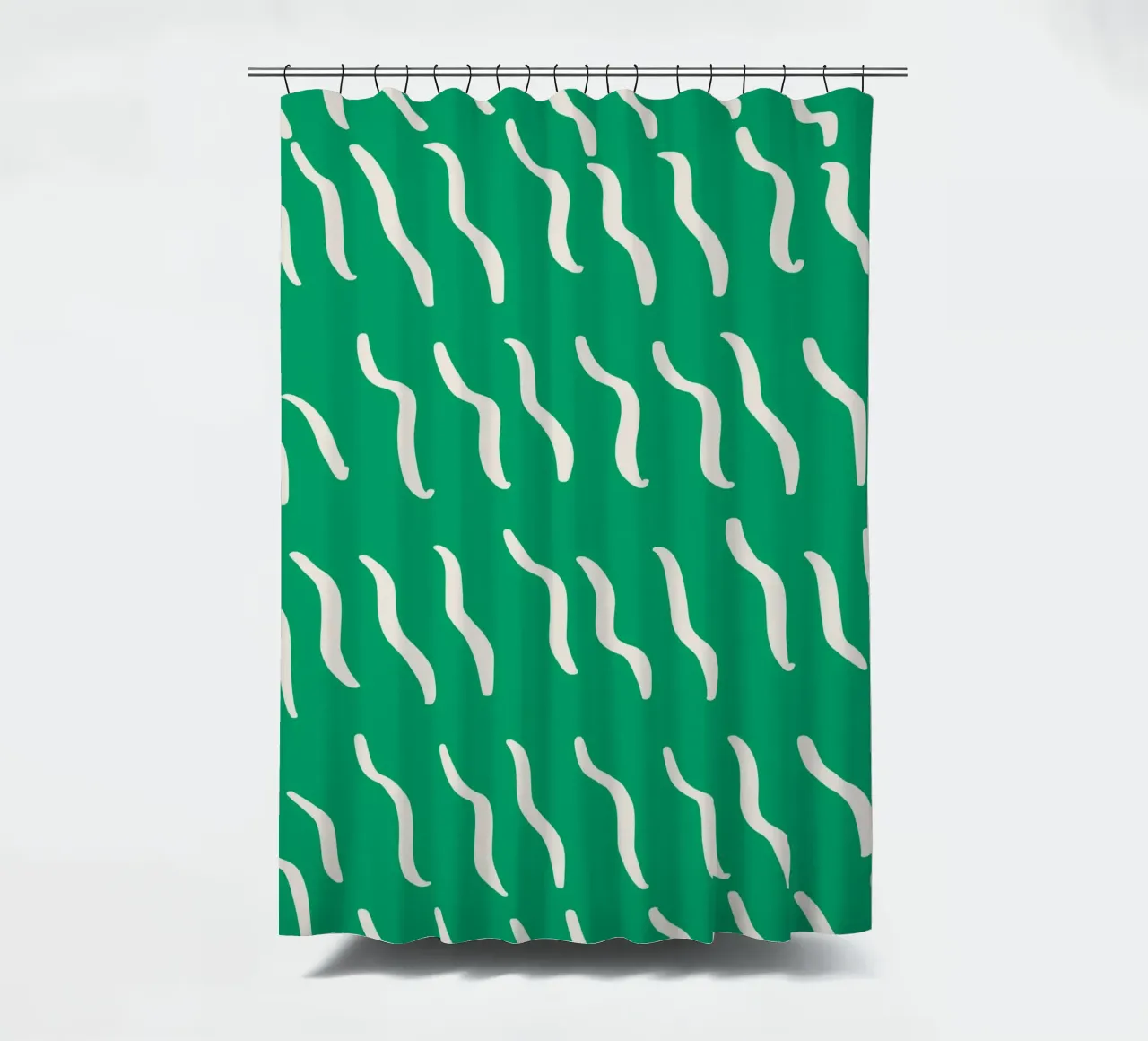 Ripple-Muster Duschvorhang von Little Dean