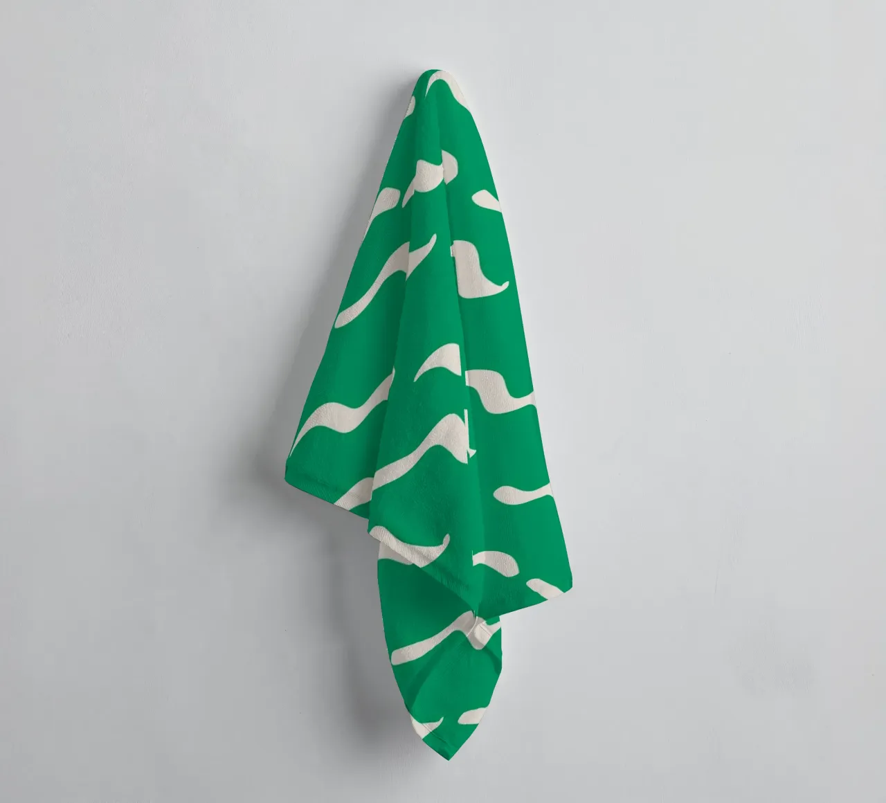 Ripple pattern towel by Little Dean