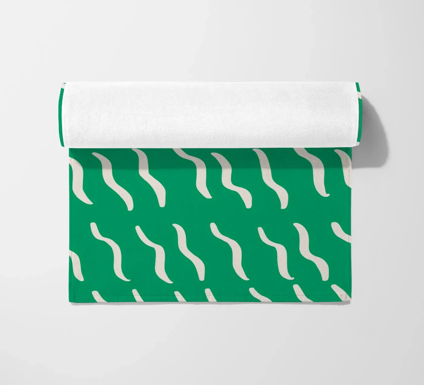 Ripple pattern strandhanddoek van Little Dean