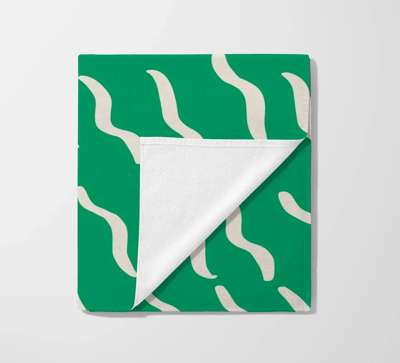 Ripple pattern strandhanddoek van Little Dean