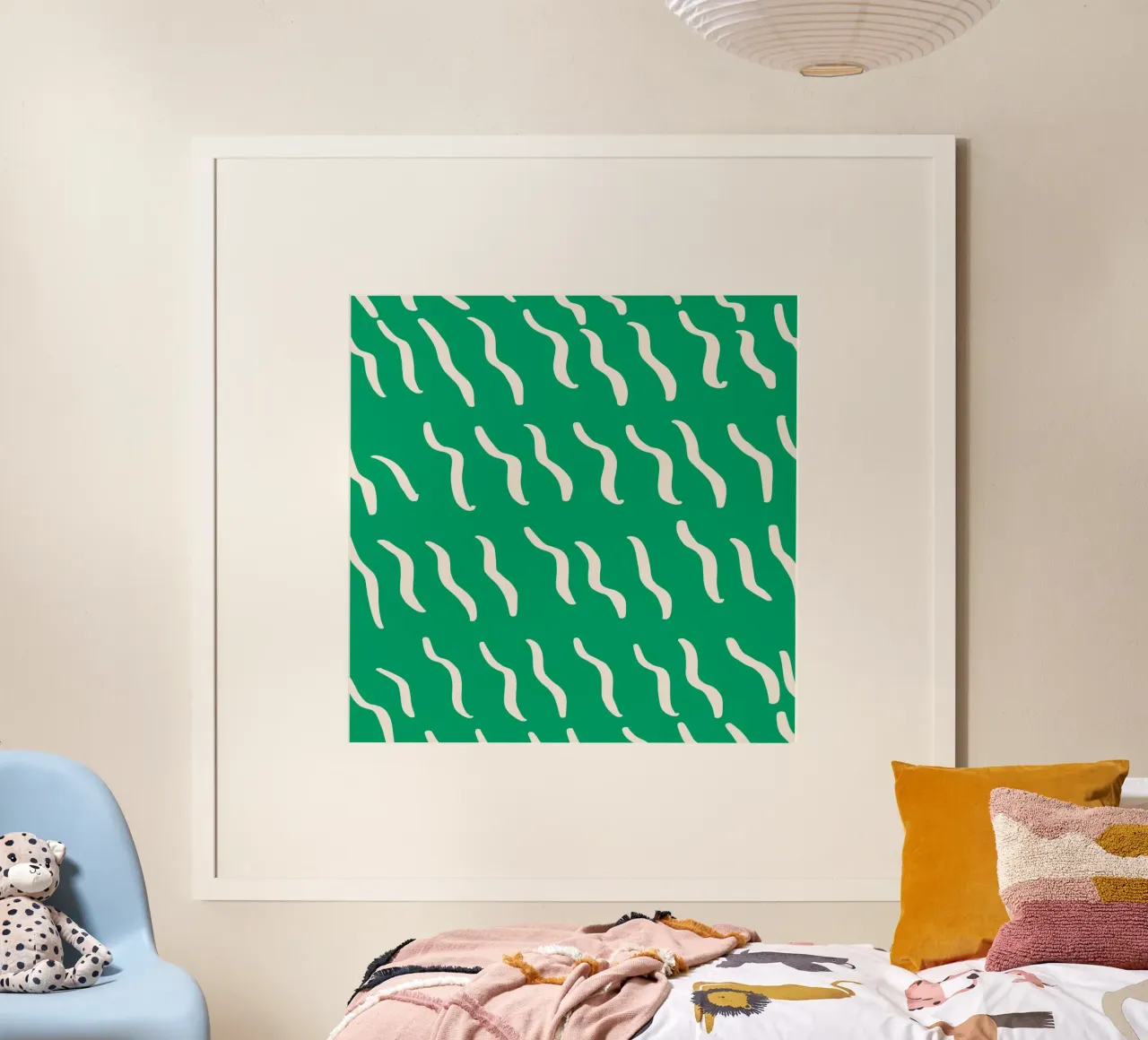 Ripple pattern poster by Little Dean