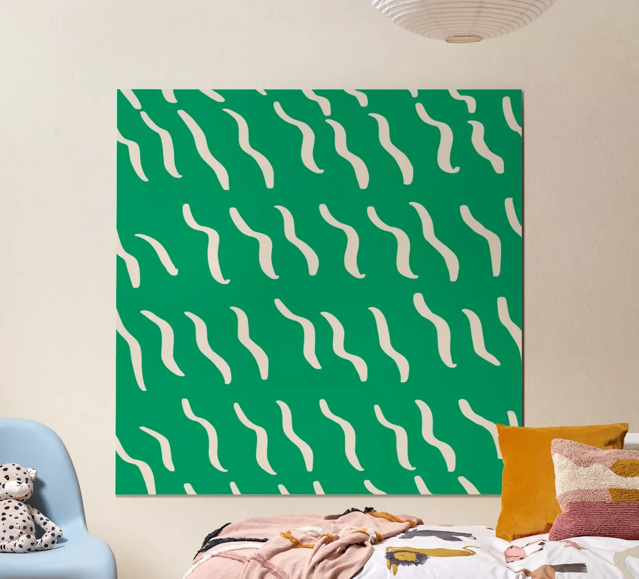 Ripple pattern poster by Little Dean
